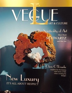 L'Vegue Magazine featuring Dorit Schwartz