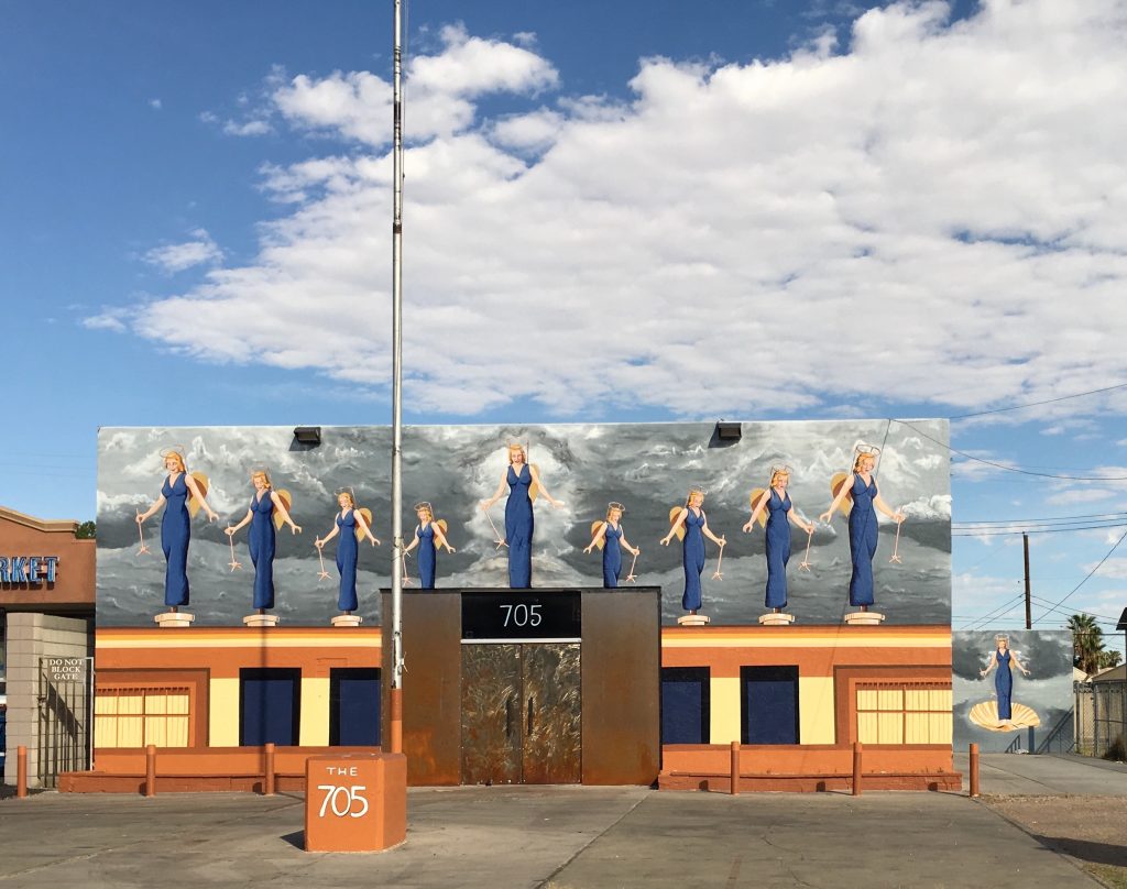 A Phalanx of Angels Ascending by James Stanford at The 705, Photo by Laura Henkel