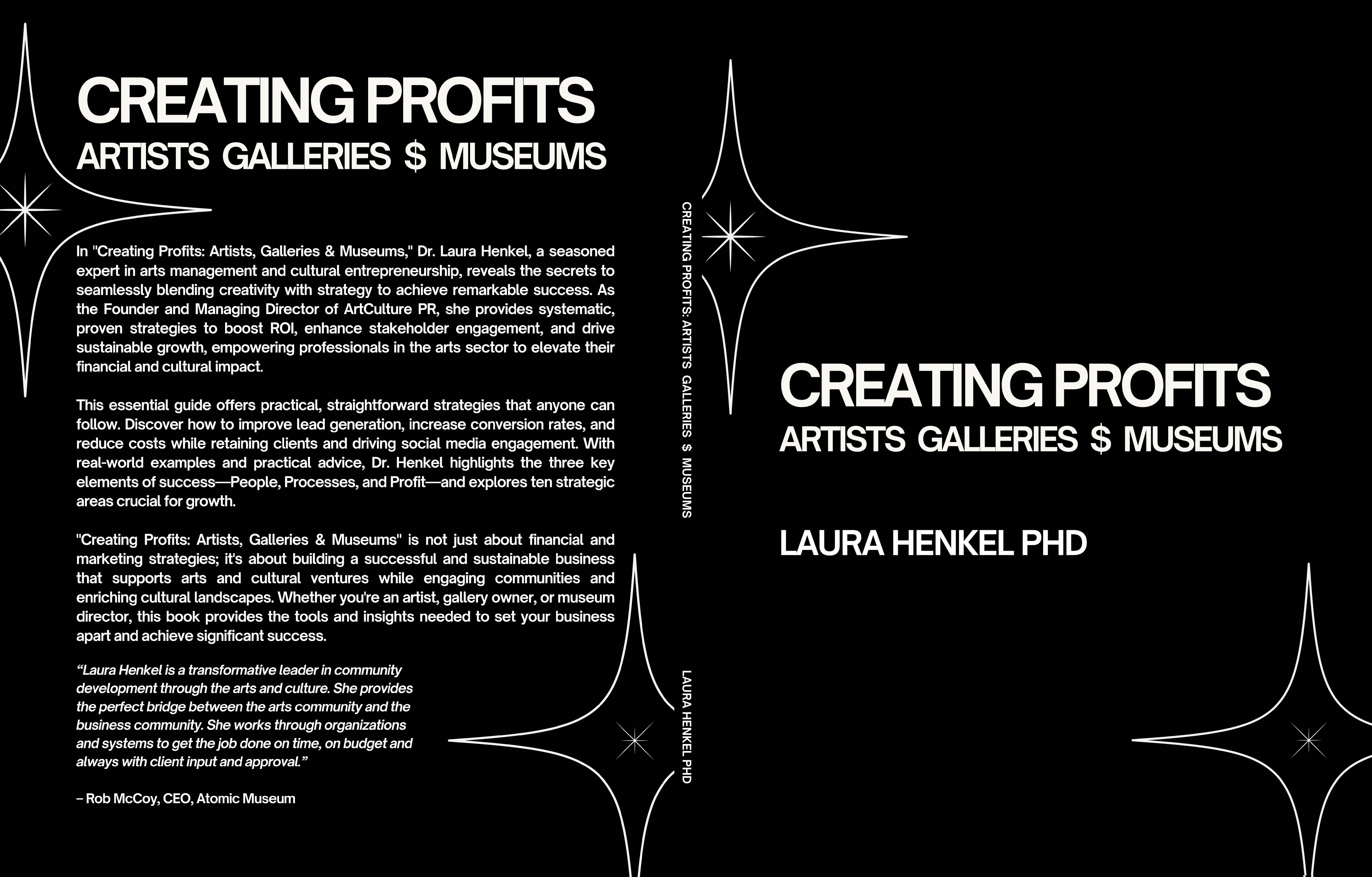 Creating Profits Artists Galleries Museums Laura Henkel Ph D 